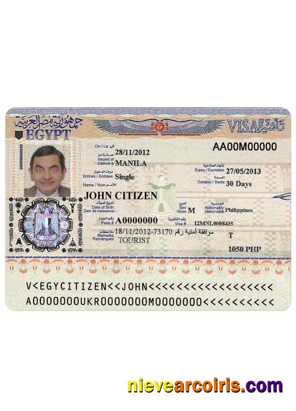 EGYPT visa
